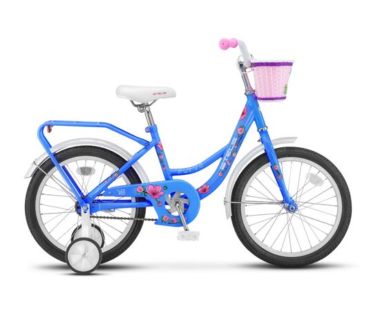Детский велосипед Stels Flyte Lady 18" (голубой), Цвет: Голубой, Размер рамы: 12"