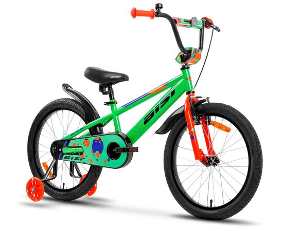 Детский велосипед AIST Pluto 18 (зелёный), Цвет: зелёный, изображение 2