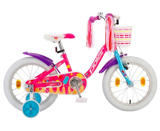 Детский велосипед Polar Junior 16 Girl (мороженое), Цвет: розовый