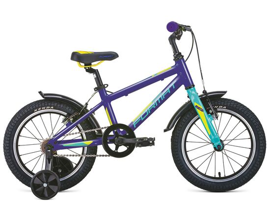Детский велосипед Format Kids 16 (фиолетовый), Цвет: фиолетовый
