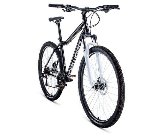 Велосипед Forward SPORTING 29 2.0 disc (черный/белый), Цвет: серый, Размер рамы: 21", изображение 2