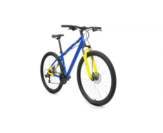 Велосипед Forward SPORTING 29 2.1 disc BATE EDITION (синий/жёлтый), Цвет: синий, Размер рамы: 21", изображение 2