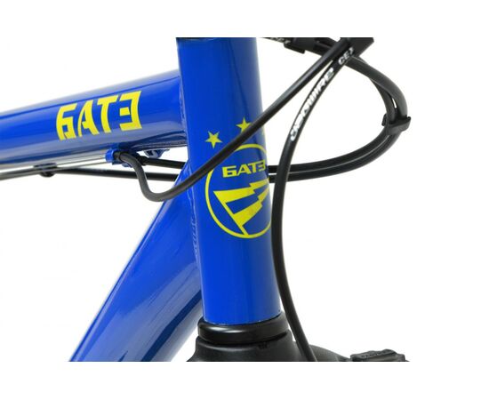 Велосипед Forward SPORTING 29 2.1 disc BATE EDITION (синий/жёлтый), Цвет: синий, Размер рамы: 21", изображение 3