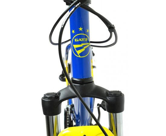 Велосипед Forward SPORTING 29 2.1 disc BATE EDITION (синий/жёлтый), Цвет: синий, Размер рамы: 21", изображение 4