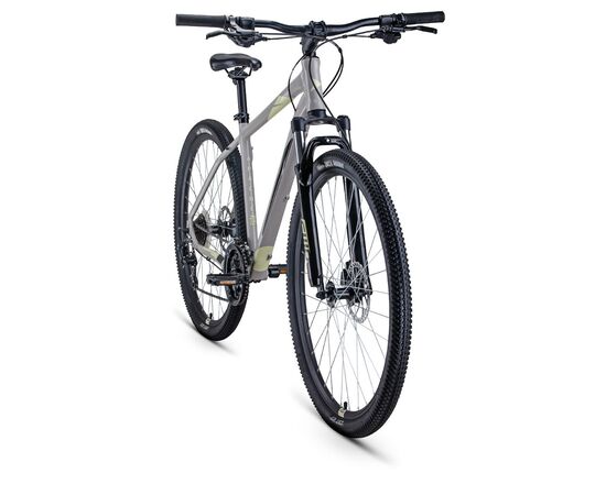 Велосипед Forward APACHE 29 2.0 disc (серый/бежевый), Цвет: серый, Размер рамы: 17", изображение 2