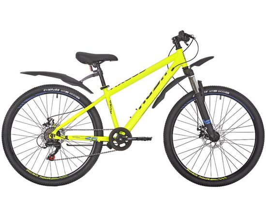Велосипед Rush Hour NX 605 DISC 26 ST (желтый), Цвет: жёлтый, Размер рамы: 14"