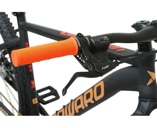 Велосипед Forward SPORTING 29 XX (черный матовый/золотой), Цвет: черный, Размер рамы: 21", изображение 3