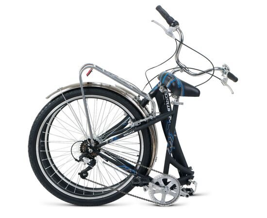 Складной велосипед Forward SEVILLA 26 2.0 (черный/белый матовый), изображение 3