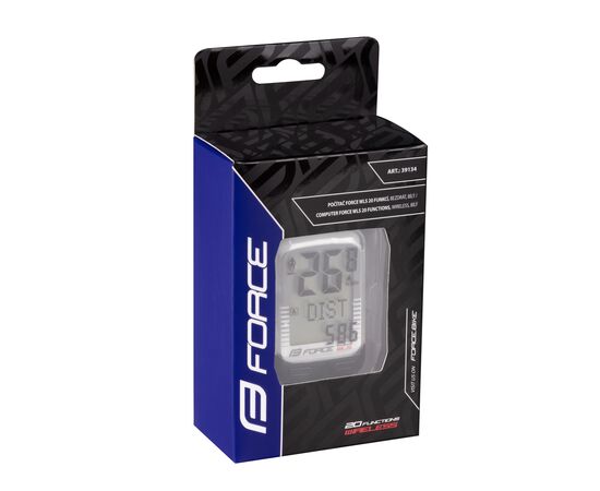 Велокомпьютер Force WLS 20 39134 (белый), Цвет: белый, изображение 5