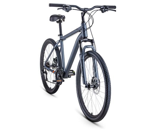 Велосипед Forward HARDI 26 2.1 disc (серый матовый/черный), Цвет: серый, Размер рамы: 18", изображение 2