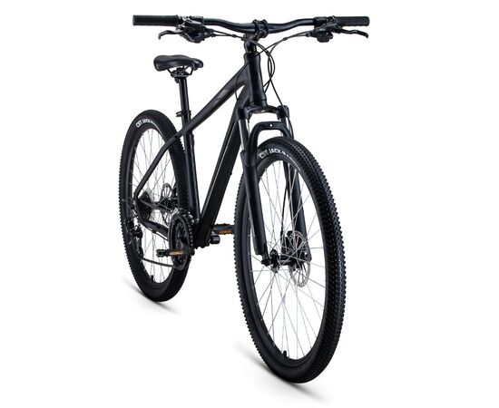 Велосипед Forward APACHE 27,5 3.0 disc (черный матовый/черный), Цвет: черный, Размер рамы: 21", изображение 2