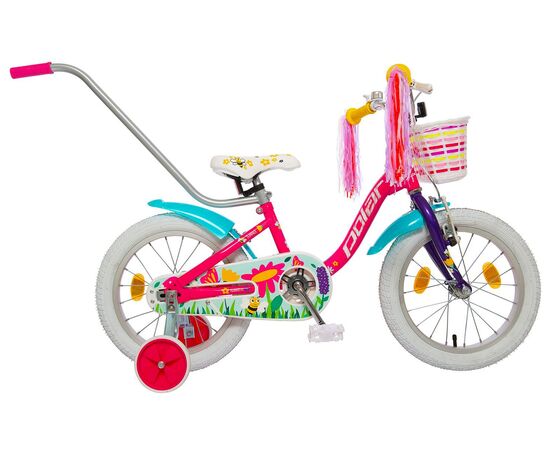 Детский велосипед Polar Junior 14 Girl (лето), Цвет: Сиреневый