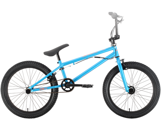 Велосипед Stark Madness BMX 2 (синий/оранжевый), Цвет: Голубой