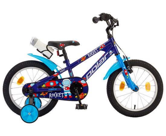 Детский велосипед Polar Junior 14 Boy (ракета), Цвет: Синий