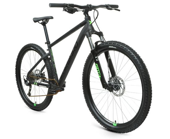 Велосипед Forward SPORTING 27,5 XX (черный матовый/ярко-зеленый), Цвет: черный, Размер рамы: 17", изображение 2