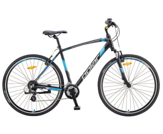 Велосипед Polar Forester Comp (черный-синий), Цвет: Черный, Размер рамы: XL