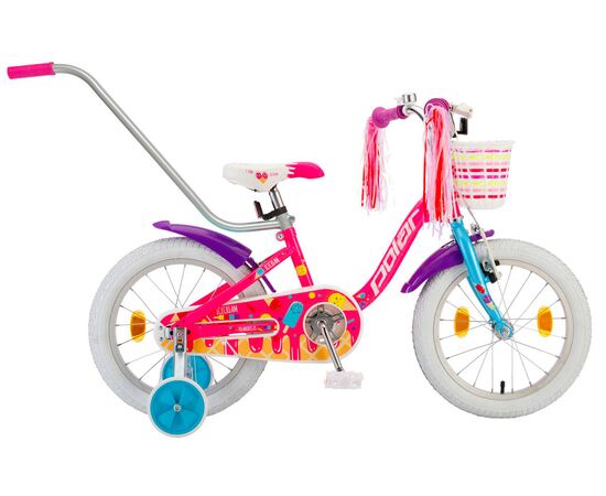 Детский велосипед Polar Junior 14 Girl (мороженое), Цвет: розовый