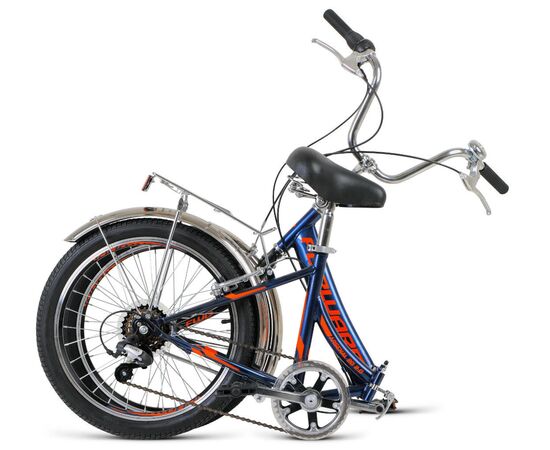 Складной велосипед Forward ARSENAL 20 2.0 (темно-синий/оранжевый), Цвет: оранжевый, Размер рамы: 14", изображение 2