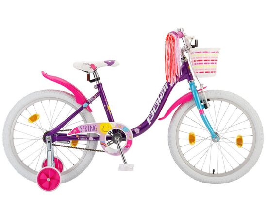 Детский велосипед Polar Junior 20 Girl (весна), Цвет: фиолетовый