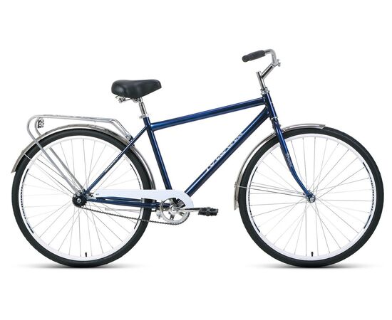 Велосипед Forward DORTMUND 28 1.0 (темно-синий/белый), Цвет: Синий, Размер рамы: 19"
