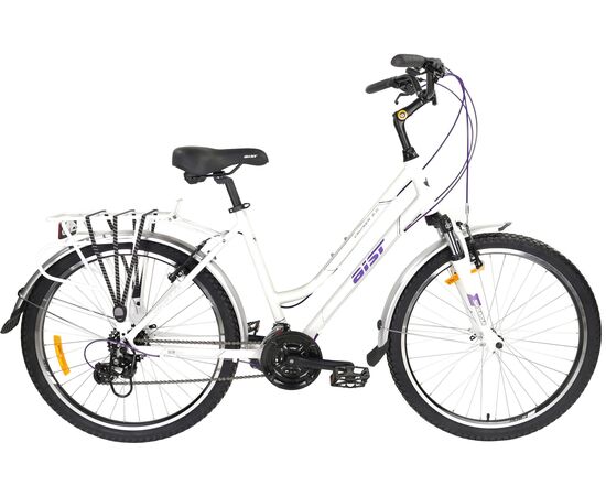 Велосипед AIST Cruiser 2.0 W (белый), Цвет: белый, Размер рамы: 13,5"