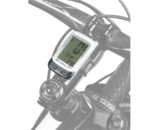 Велокомпьютер Force WLS 20 39134 (белый), Цвет: белый, изображение 2