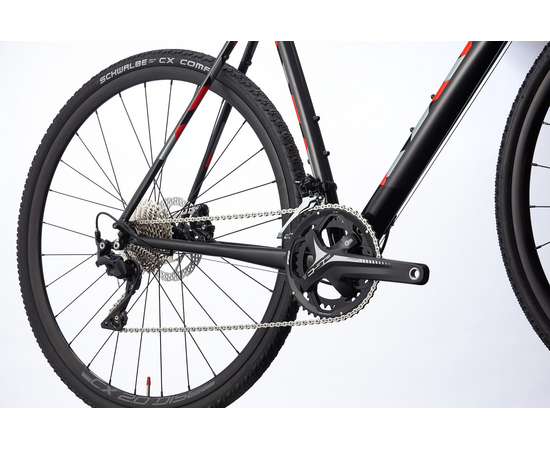 Велосипед Cannondale CAADX 105 (Black Pearl), Цвет: черный, Размер рамы: 58 см, изображение 3