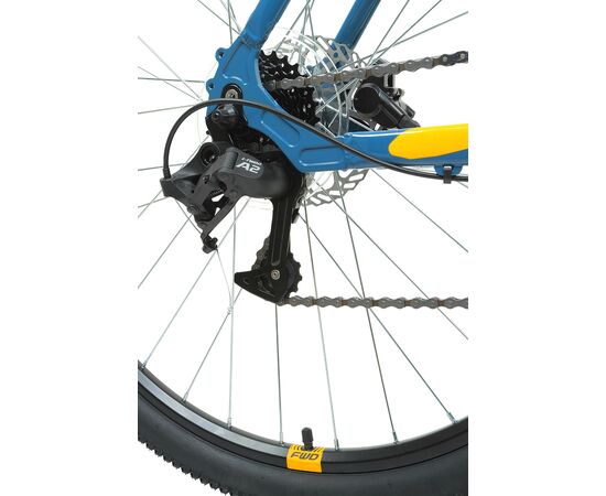 Велосипед Forward APACHE 29 3.2 disc (бирюзовый/оранжевый), изображение 4