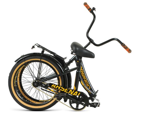 Складной велосипед Forward ARSENAL 20 X (черный/золотой), изображение 3