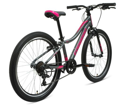 Велосипед Forward JADE 24 1.0 (серый/розовый), Цвет: серый, Размер рамы: 12", изображение 3