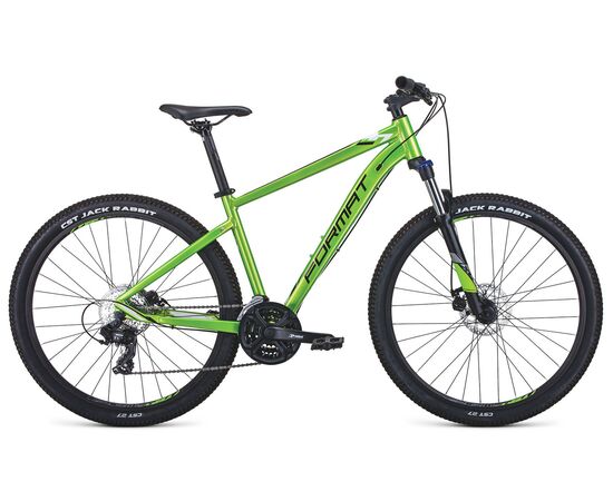 Велосипед Format 1415 27.5 (зелёный), Цвет: Салатовый, Размер рамы: L