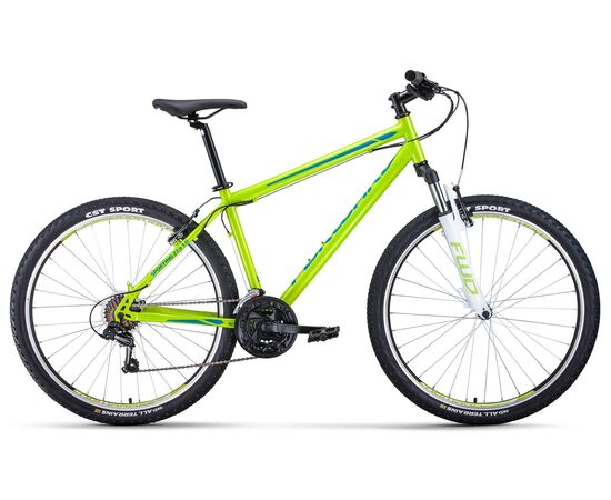 Велосипед Forward SPORTING 27,5 1.0 (зеленый/бирюзовый), Цвет: Салатовый, Размер рамы: 19"
