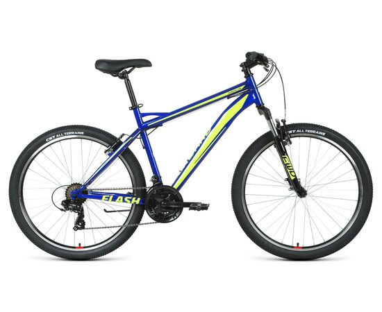 Велосипед Forward FLASH 26 1.2 S (синий/ярко-зеленый), Цвет: Синий, Размер рамы: 17"