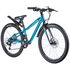 Велосипед Novatrack Prime 18.D 24" (синий металлик), Цвет: синий, Размер рамы: 11", изображение 2
