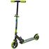 Городской самокат Novatrack JUNGLE 145 Steel (черно-зеленый), Цвет: зелёный