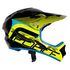 Шлем велосипедный Force TIGER downhill (черно-салатовый), изображение 2 Шлем велосипедный Force TIGER downhill (черно-салатовый), изображение 2