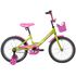 Велосипед Novatrack Twist 18" (зелёный/розовый), Цвет: зелёный