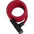 Тросовый велозамок на ключ ABUS Primo 5510K/180 см SCMU с кронштейном 05-0014473 (красный), Цвет: красный