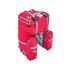 Велорюкзак на багажник (велоштаны) Course 30-50 литров (красный), Цвет: красный, изображение 5