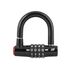 Замок кодовый Force MINI U-lock 49143 9x8,7 см (черный)