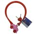 Тросовый велозамок на ключ "Машинка" ABUS My first ABUS 1505/55см 05-0043301 (розовый), Цвет: розовый, изображение 2