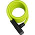Тросовый велозамок на ключ ABUS Primo 5510K/180 см SCMU с кронштейном  05-0016482 (лаймовый), Цвет: жёлтый Тросовый велозамок на ключ ABUS Primo 5510K/180 см SCMU с кронштейном  05-0016482 (лаймовый), Цвет: жёлтый