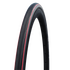 Велосипедная покрышка Schwalbe LUGANO II 700x25C (25-622), K-Guard, 50TPI, Red Stripes, Цвет: красный, Ширина: 1.00" (25 мм) Велосипедная покрышка Schwalbe LUGANO II 700x25C (25-622), K-Guard, 50TPI, Red Stripes, Цвет: красный, Ширина: 1.00" (25 мм)