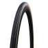 Велосипедная покрышка Schwalbe LUGANO II 700x25C (25-622), K-Guard, 50TPI, Classic (бежевая боковина)