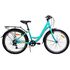 Велосипед Stels Miss 4300 V 24" (мятный), Цвет: бирюзовый, Размер рамы: 14"