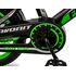 Детский двухколёсный велосипед Favorit BIKER 14" (чёрный/зелёный), Цвет: зелёный, изображение 3