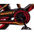 Детский двухколёсный велосипед Favorit BIKER 14" (чёрный/красный), Цвет: красный, изображение 3