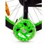 Детский двухколёсный велосипед Favorit BIKER 18" (чёрный/зелёный), Цвет: зелёный, изображение 4