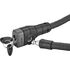 Тросовый велозамок на ключ ABUS Microflex 6615K/120 см 05-0013412 (чёрный), изображение 2