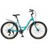 Велосипед Delta Butterfly 26 (лазурный), Цвет: бирюзовый, Размер рамы: 17"